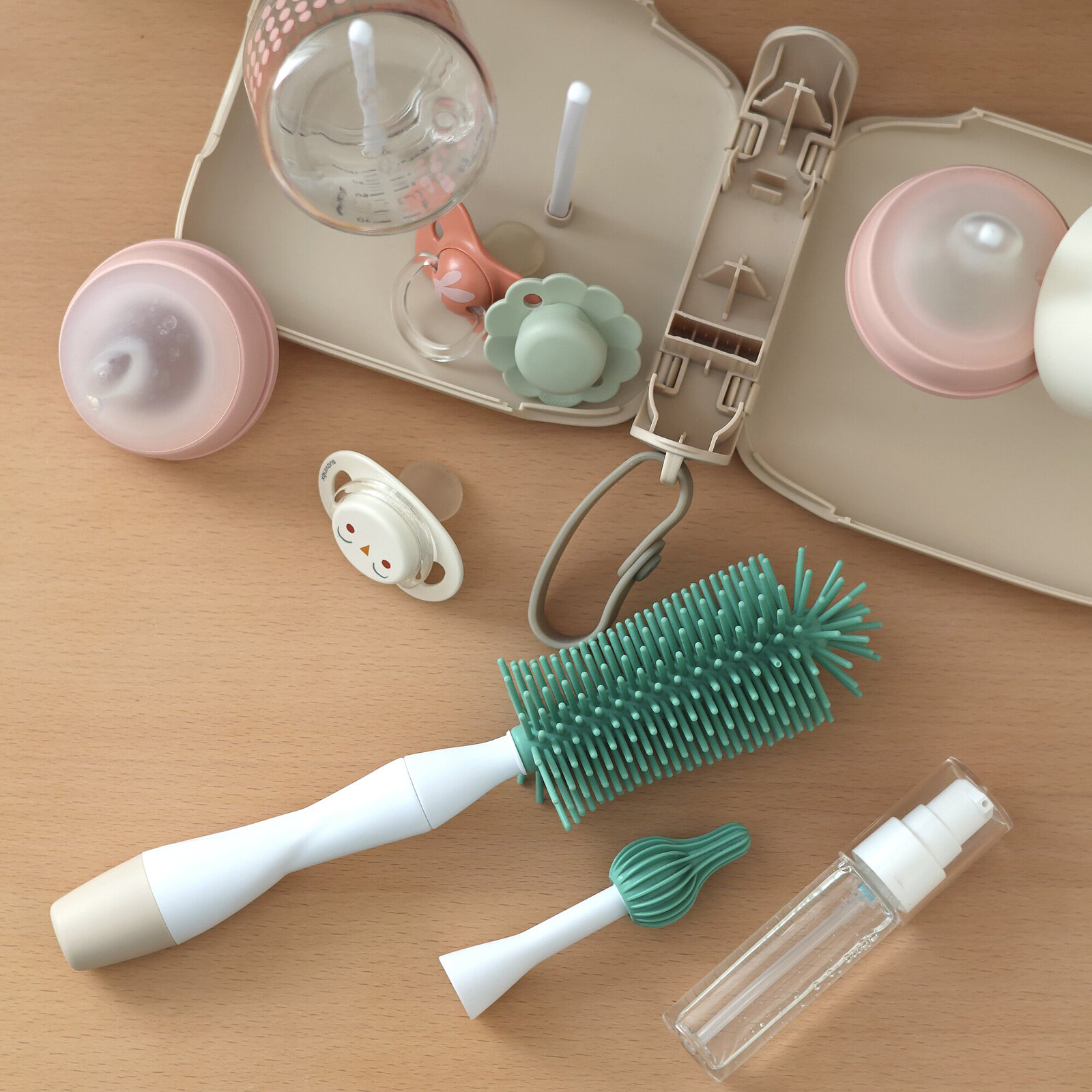 Set de Nettoyage Nomade - Clay Earth pas cher