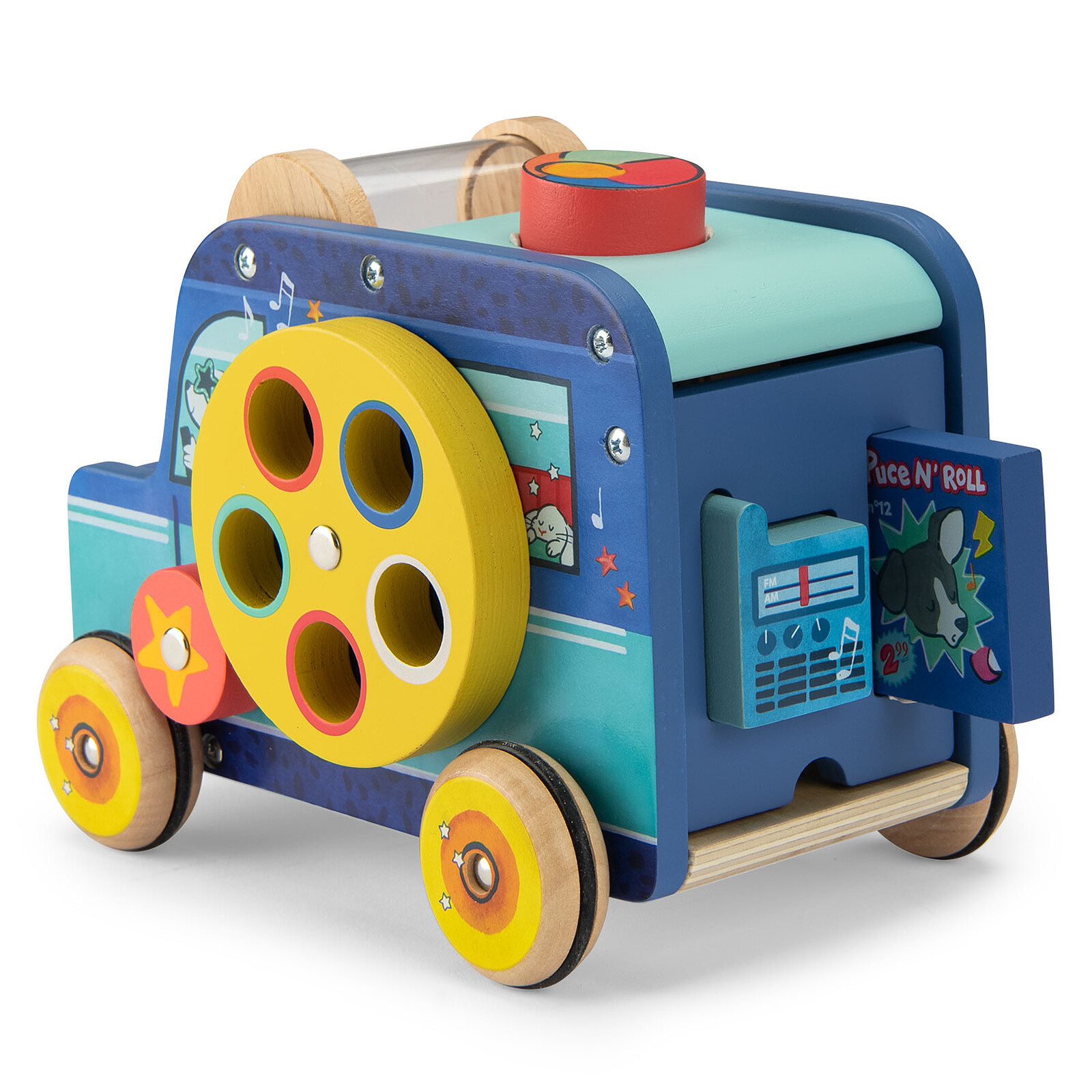 Voiture Multi-activités - Puce & Pilou  Moulin Roty