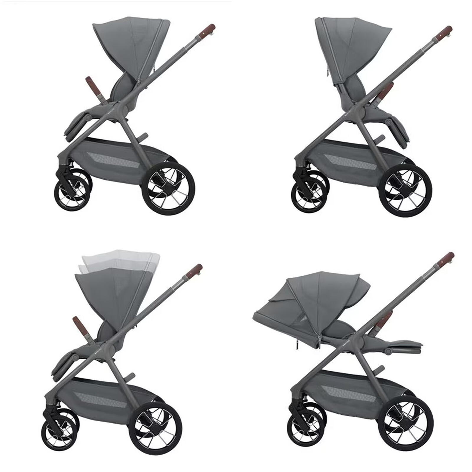 Poussette Oxford - Moon Graphite Maxi-Cosi