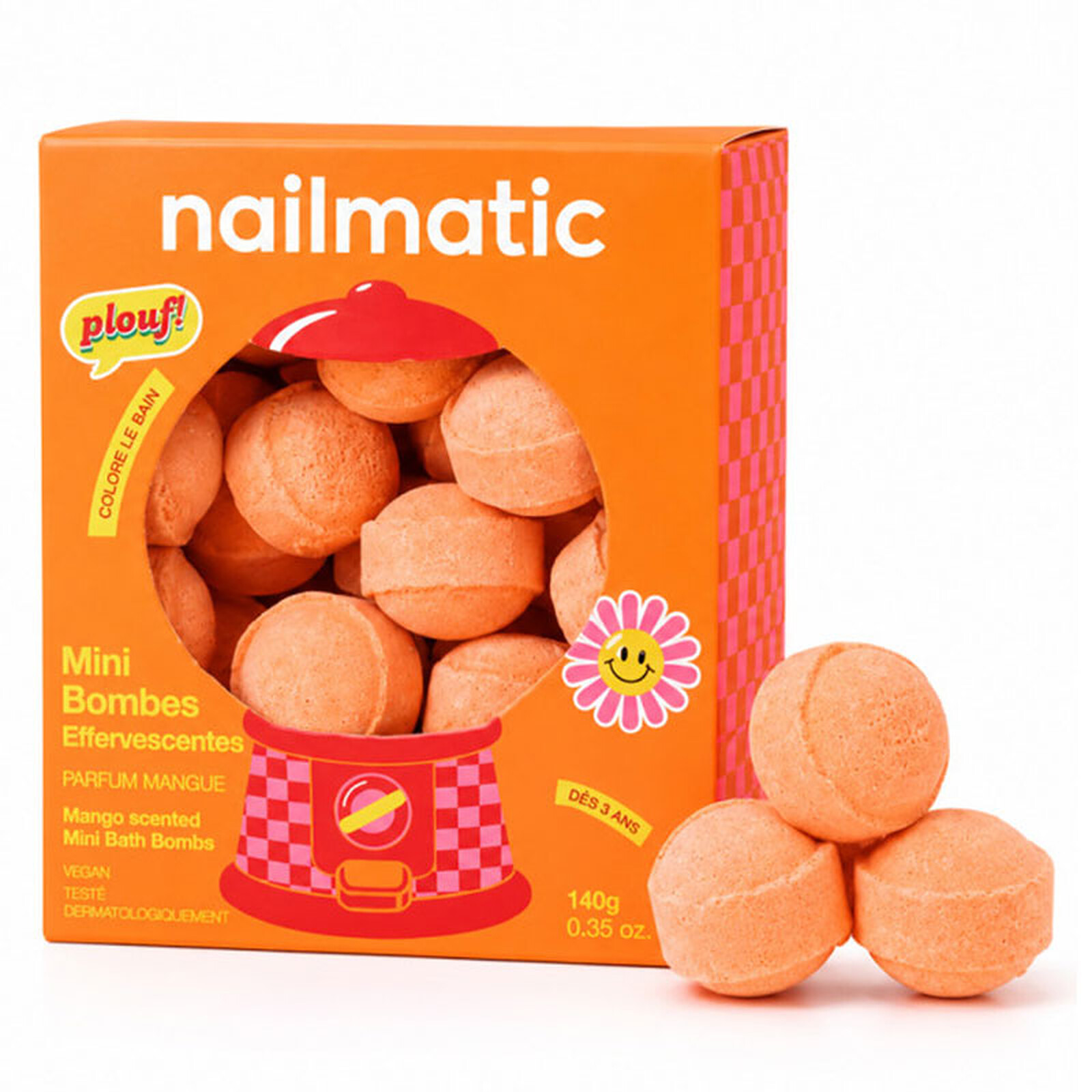 Mini Billes de Bain Effervescentes - Sweet Mango Nailmatic