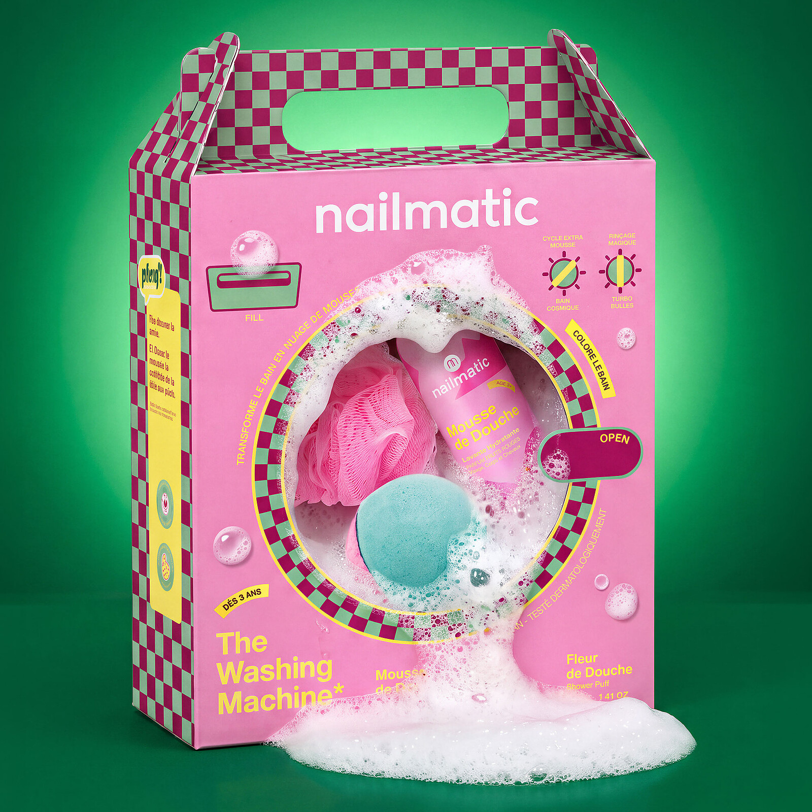 Coffret Washing Machine - Rose  Nailmatic