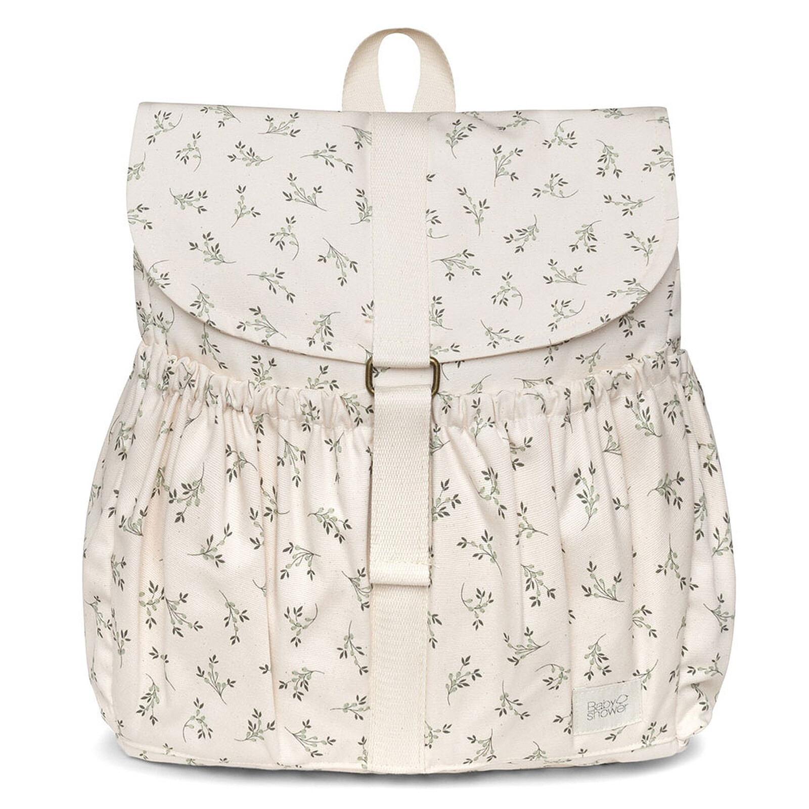 Sac à Dos Poussette Studio - Olive Bloom Canvas Babyshower