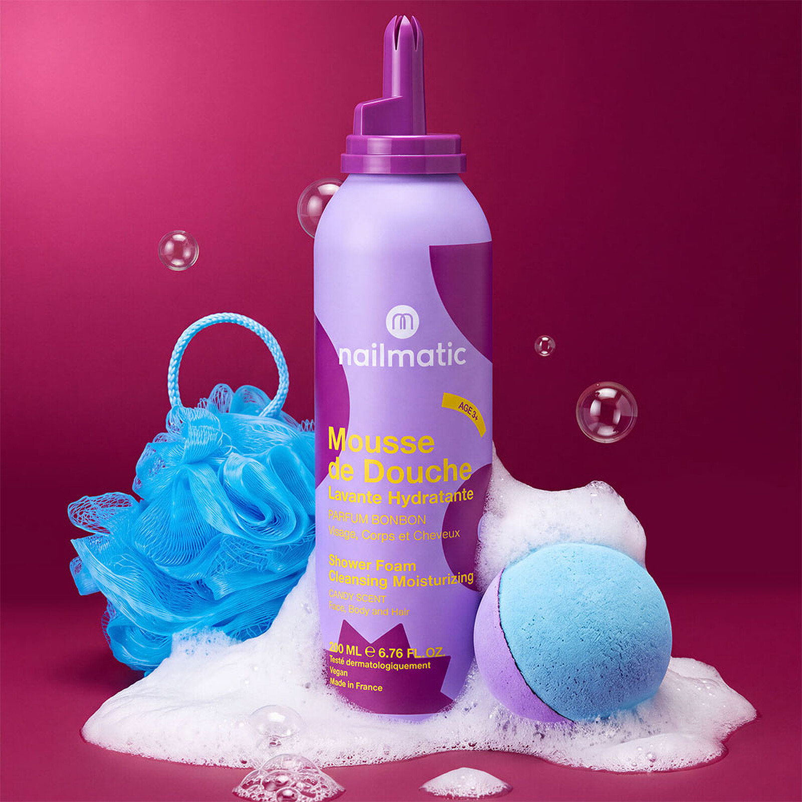 Coffret Washing Machine - Violet  Nailmatic