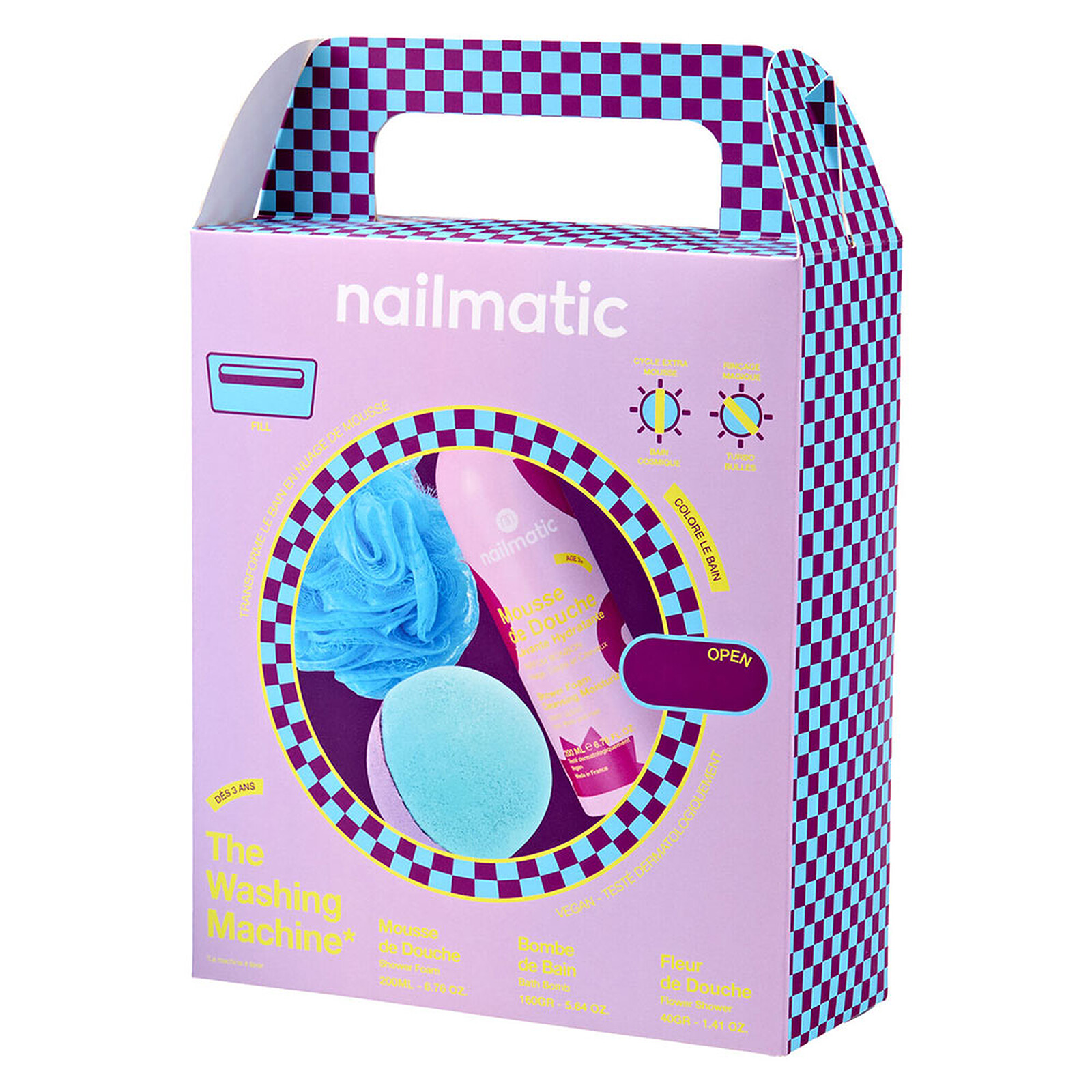 Coffret Washing Machine - Violet  Nailmatic