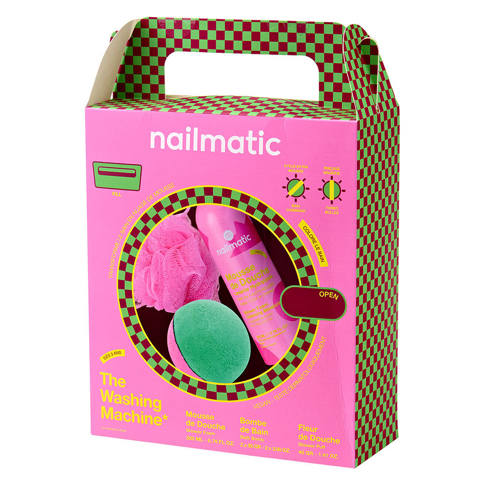 Coffret Washing Machine - Rose  Nailmatic