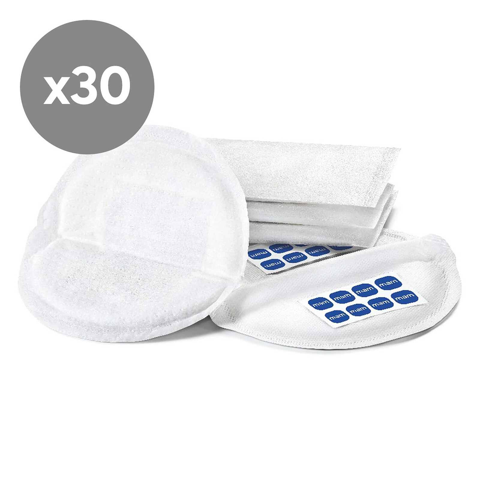 Lot de 30 Coussinets d'Allaitement - Taille Unique MAM