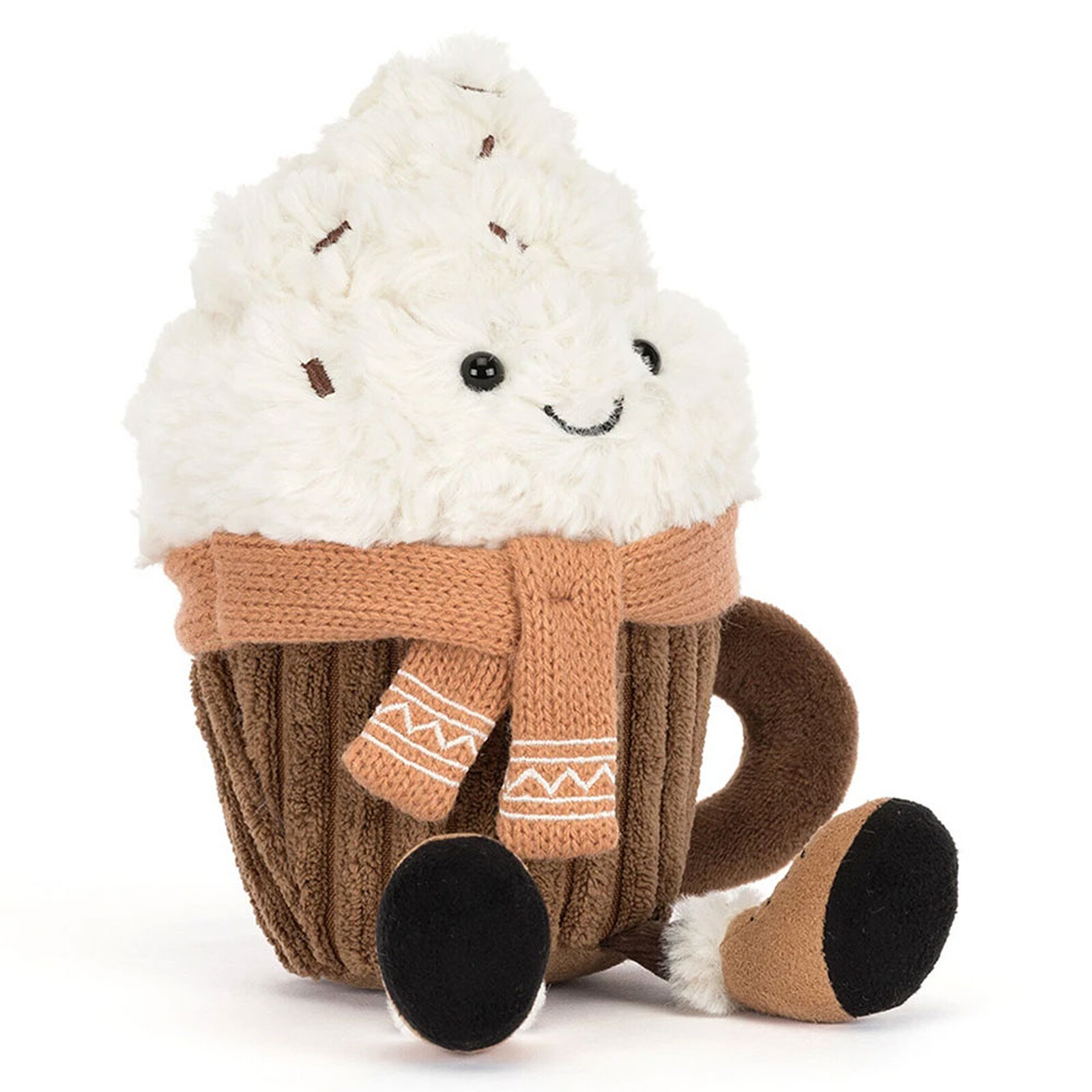Amuseables Scarffles Hot Chocolate Jellycat