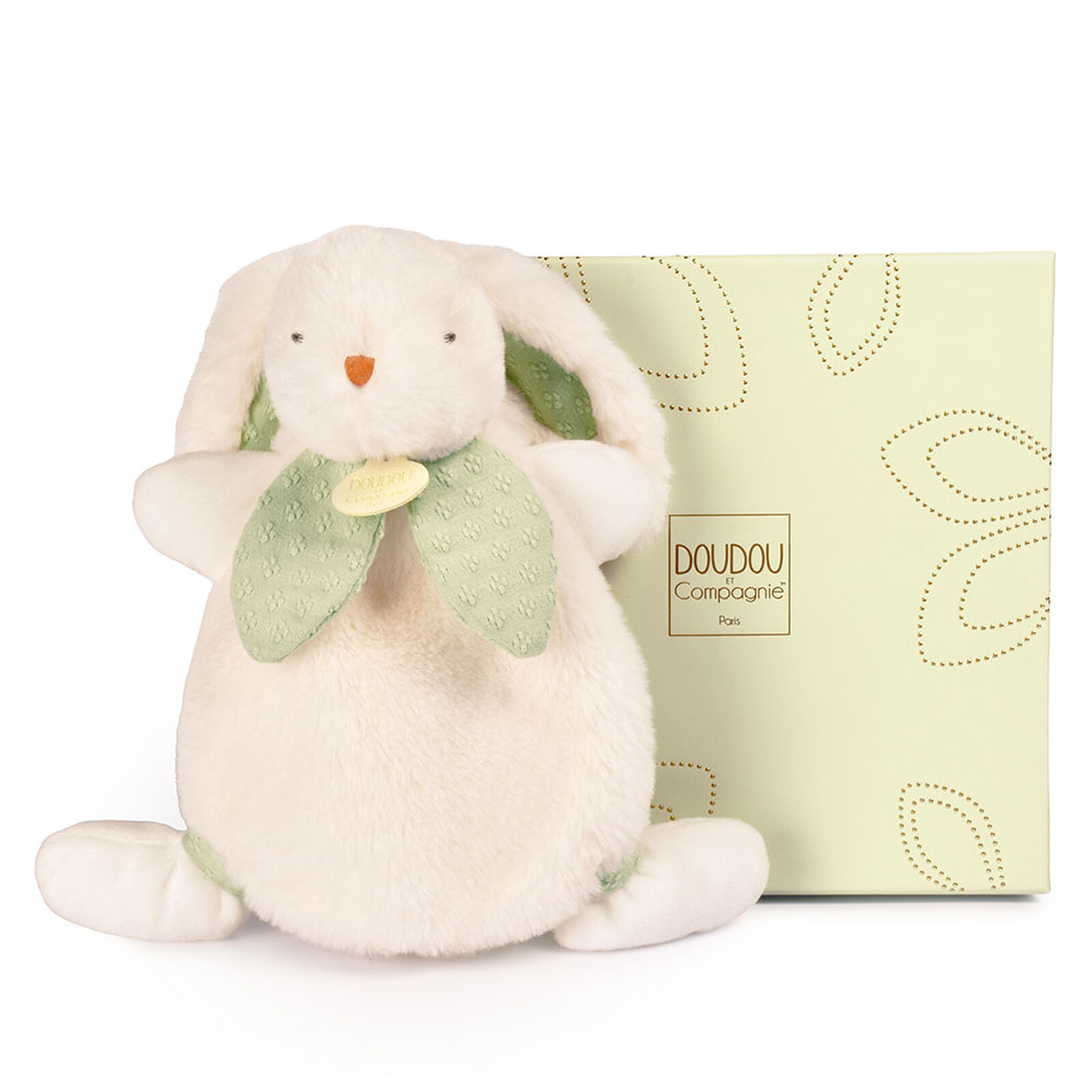 Doudou Lapin Bonbon - Vert Sauge Doudou et Compagnie