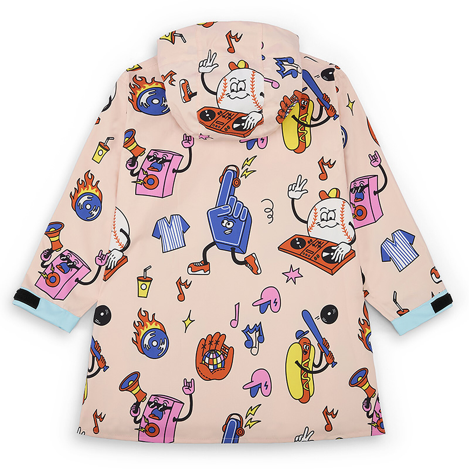 Poncho de Pluie Stadium Mood - 2/3 Ans Hello Hossy