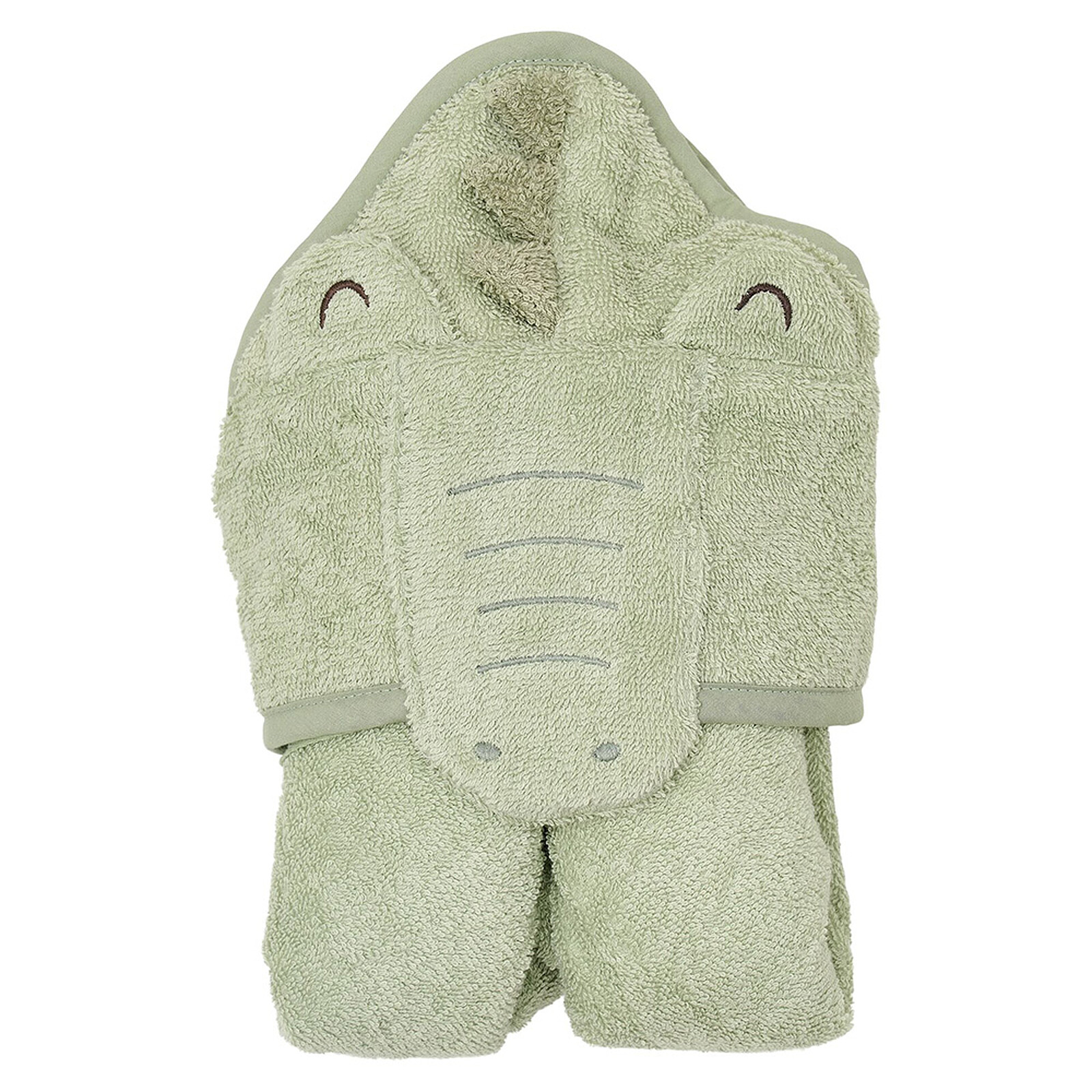 Peignoir Safari Friends Crocodile Vert - 1/3 Ans Little Dutch