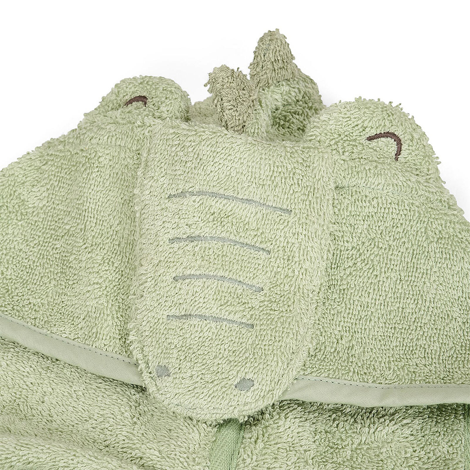 Peignoir Safari Friends Crocodile Vert - 1/3 Ans pas cher