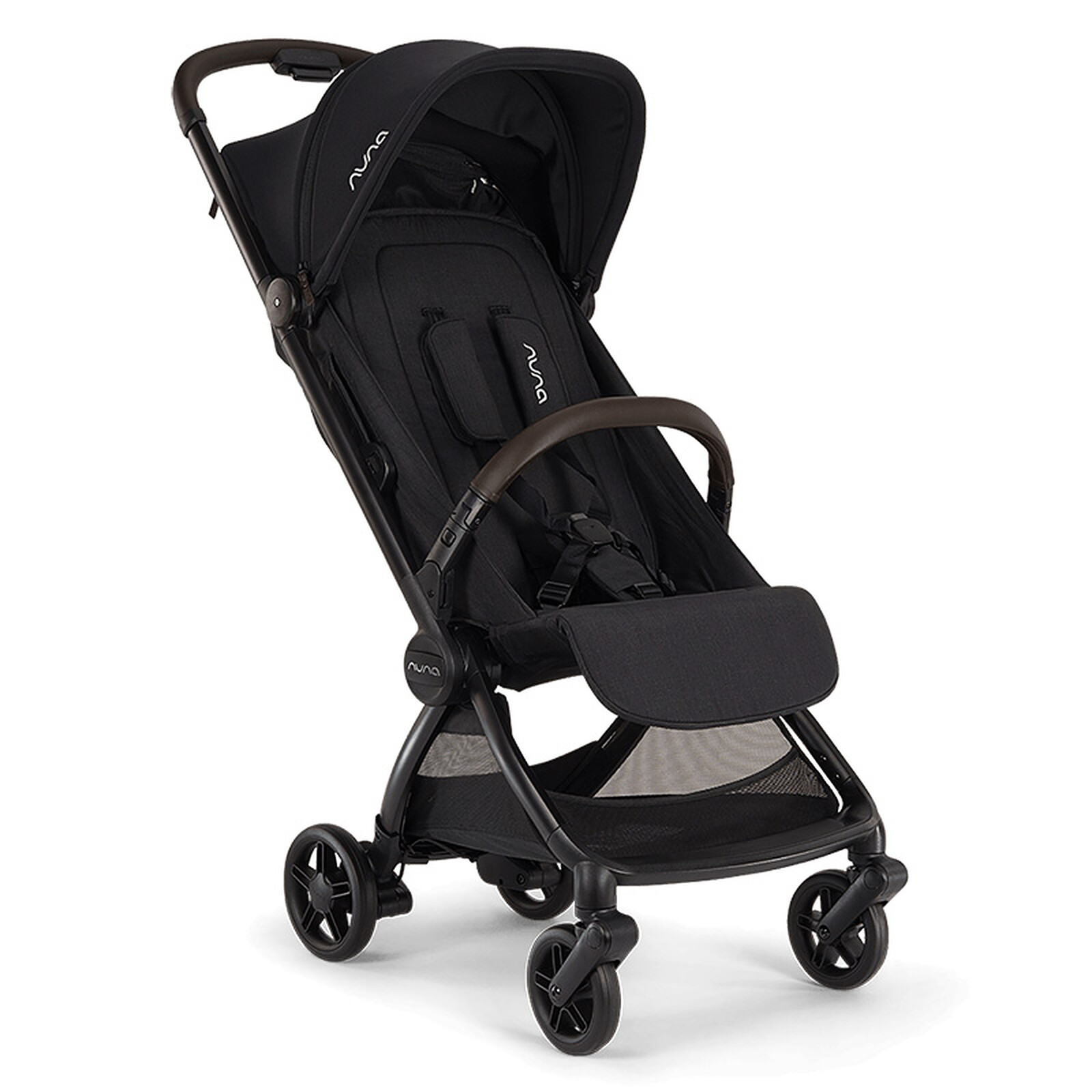 Poussette Compacte VIAA cabn - Caviar Nuna