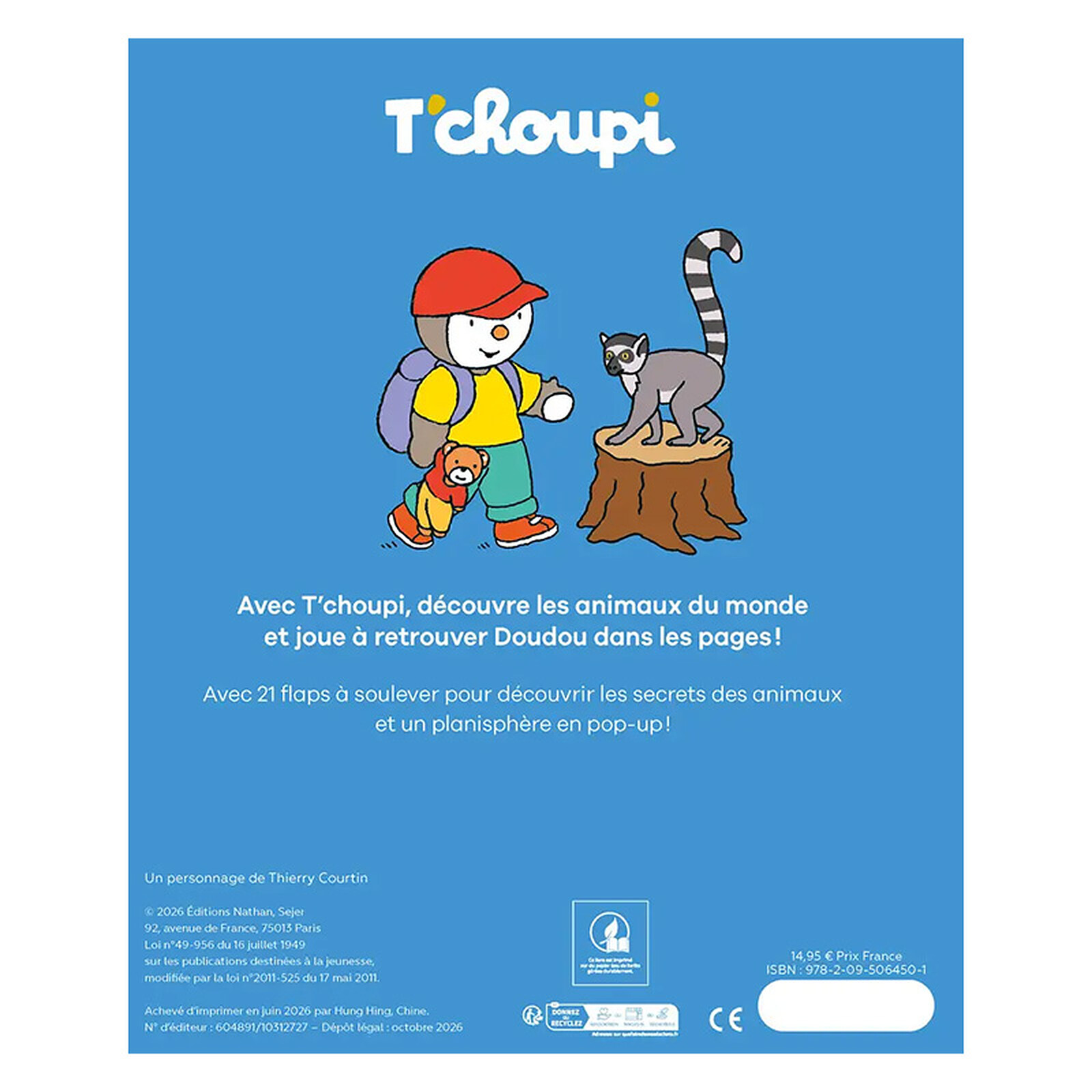 Avis T'choupi Découvre les Animaux du Monde