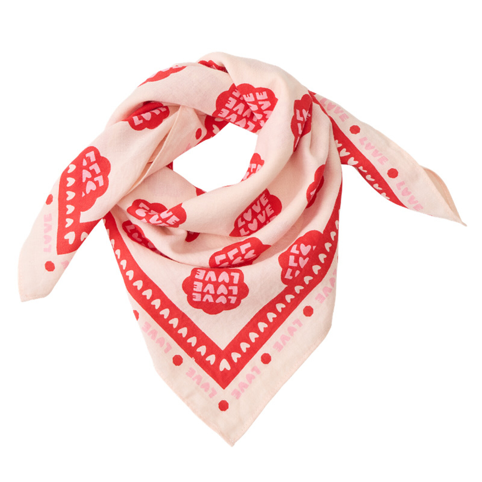 Foulard Enfant - Lollilove Beige Rouge Atelier Wagram