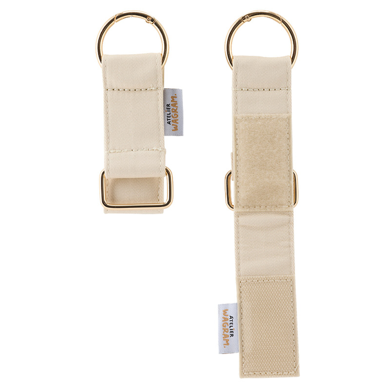 Crochets pour Poussette - Beige Sable Atelier Wagram
