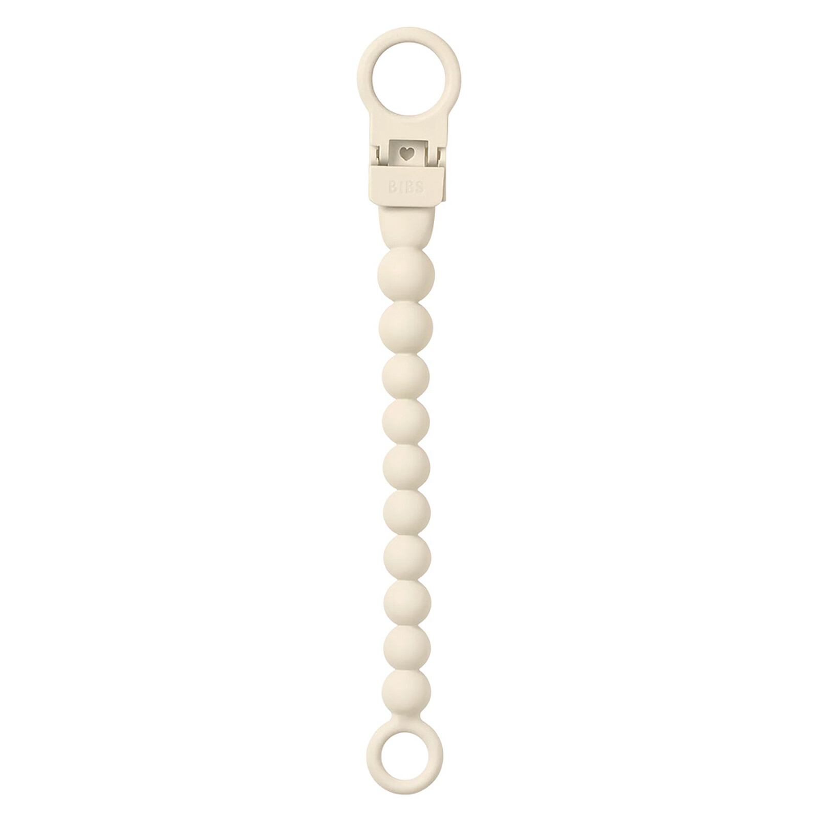 Attache Sucette Perlée - Ivory Bibs
