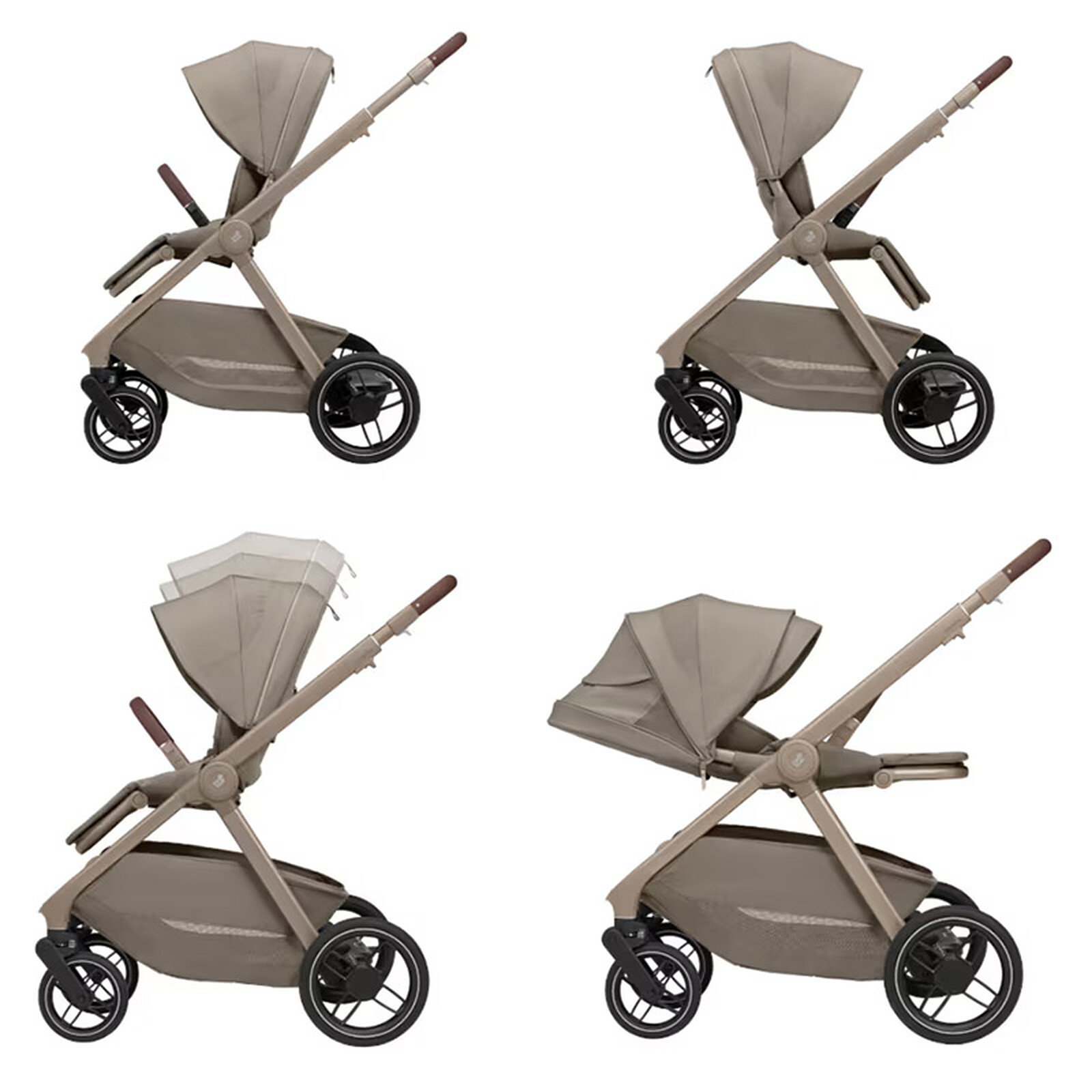 Poussette Oxford Flex - Oak Truffle Maxi-Cosi