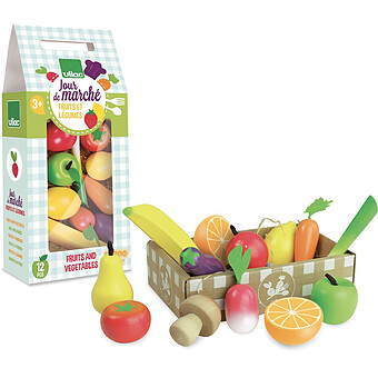 Jour de Marché Set fruits et légumes Vilac