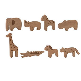 Animaux en Bois Bloomingville