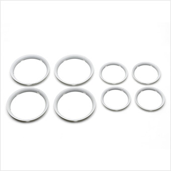 Lot de 8 Enjoliveurs Fox - Blanc Bugaboo