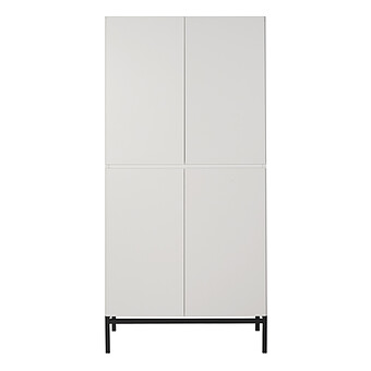 Armoire 4 Portes Havana - Blanc Quax