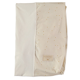 Housse Matelas à Langer Calma - Honey Sweet Dots & Natural Nobodinoz