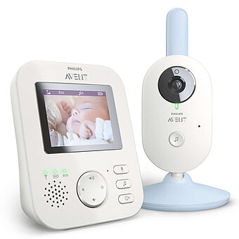 Ecoute-bébé Vidéo 2,7 pouces SCD835/26 Philips Avent