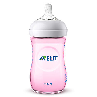 Biberon Natural Rose - 260 ml Philips Avent