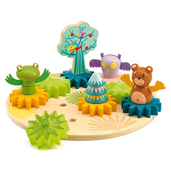 Jeu d'engrenage Woody Twist Djeco