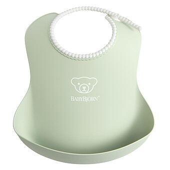 Bavoir Souple - Vert Pastel BabyBjörn