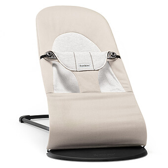 Transat Balance Soft Coton Jersey - Beige et Gris BabyBjörn