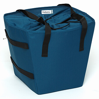 Sac de Courses Limo - Bleu Pétrole