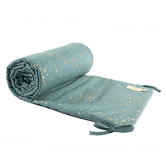 Tour de Lit Nest - Gold Confetti & Magic Green Nobodinoz