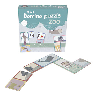 Puzzle Dominos Zoo Little Dutch