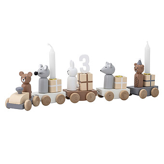 Train Anniversaire en Bois Bloomingville
