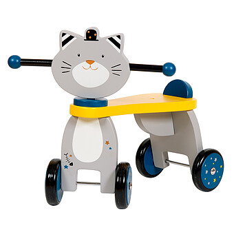 Porteur Chat Les Moustaches Moulin Roty