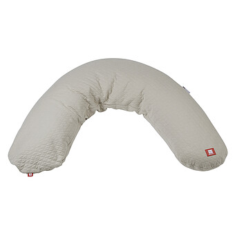 Coussin d'Allaitement Big Flopsy Fleur de Coton - Linen Red Castle