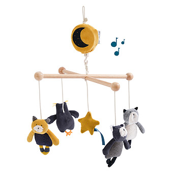 Mobile Musical Croisillon - Les Moustaches Moulin Roty