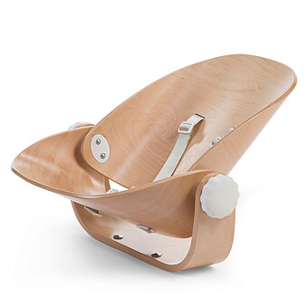 Siège Evolu Newborn - Naturel et Blanc Childhome