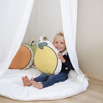 Coussin Citron