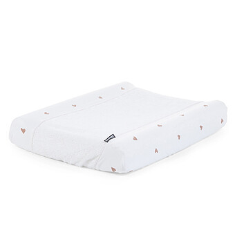 Housse Matelas à Langer Jersey Eponge - Hearts Childhome