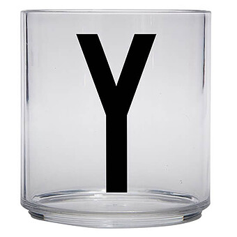 Verre Transparent Y - 220 ml DESIGN LETTERS