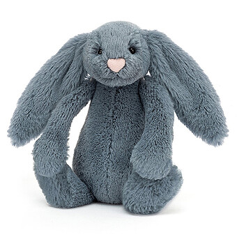 Bashful Dusky Blue Bunny - Medium Jellycat