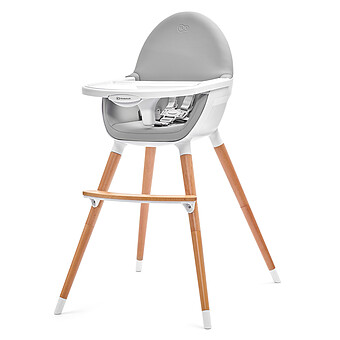 Chaise Haute FINI - Grey Kinderkraft