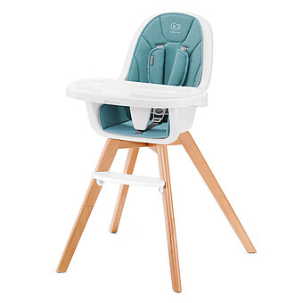 Chaise Haute TIXI - Turquoise Kinderkraft