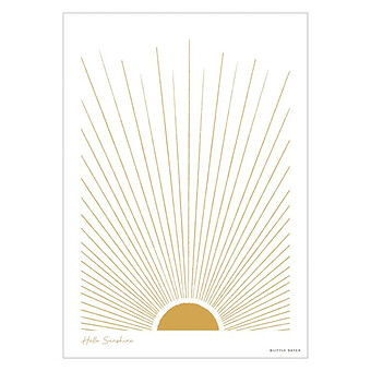 Poster Réversible Wild Flowers - Sunshine