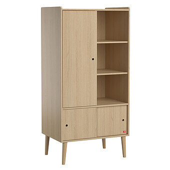 Armoire 1 Porte Retro - Chêne Vox Meubles