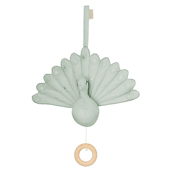 Mobile Musical Paon - Dusty Green Camcam Copenhagen