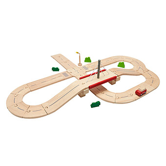 Coffret Routier en Bois PLAN TOYS