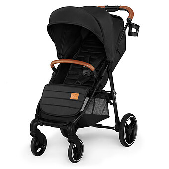 Poussette Compacte GRANDE - Black Kinderkraft